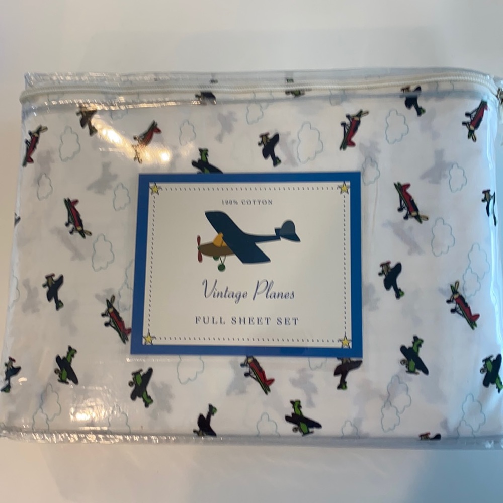 Airplane Sheet Set - Full